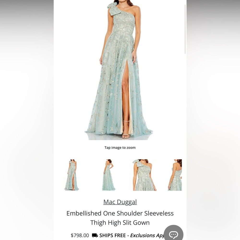 Max Duggal Sage Dress